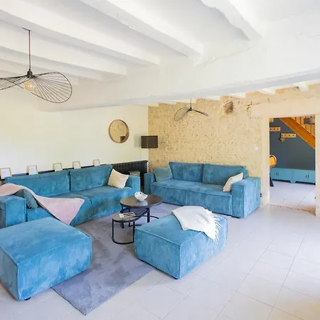 Center Parcs A 5min - Ideal Familles & Groupes - 3 Parkings - Piscine - Jardin Clos - Au Calme - Chateaux De La Loire * Morton