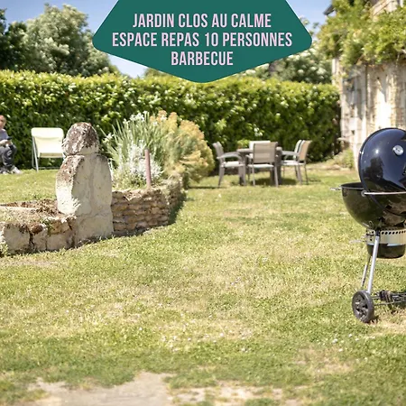 Center Parcs A 5min - Ideal Familles & Groupes - 3 Parkings - Piscine - Jardin Clos - Au Calme - Chateaux De La Loire * Morton